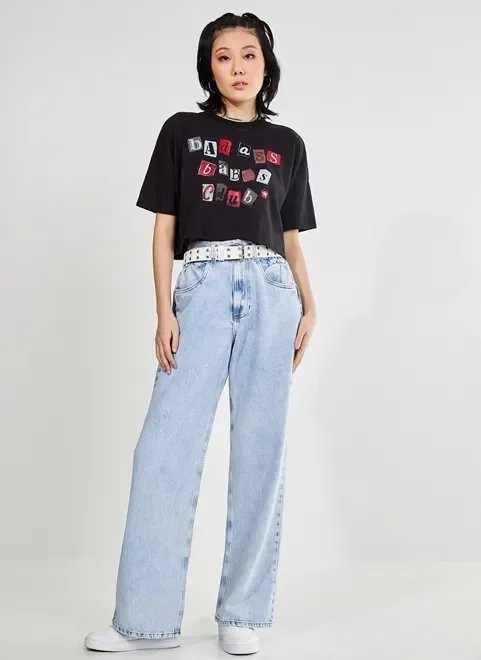 camiseta cropped letras recortadas camiseta cropped letras recortadas