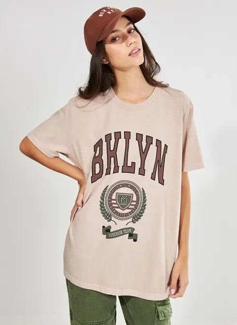 camiseta oversized brooklyn camiseta oversized brooklyn
