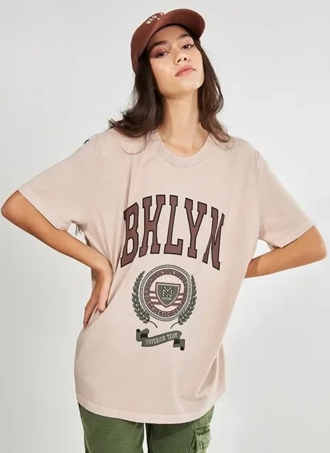 camiseta oversized brooklyn camiseta oversized brooklyn
