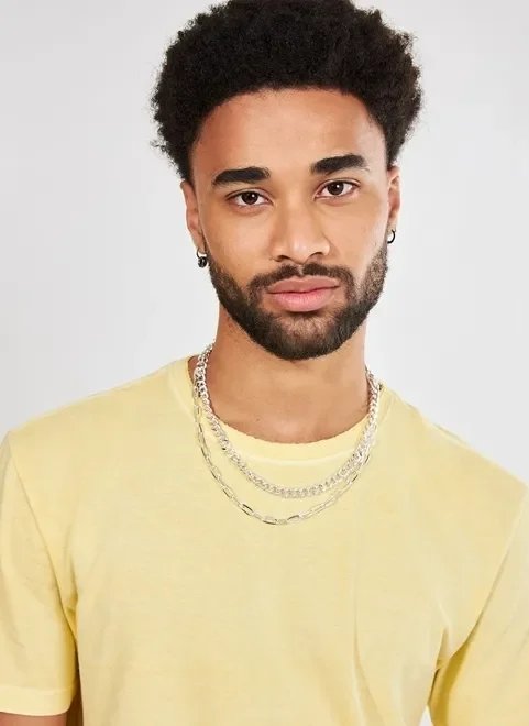 kit de colares com 2 correntes kit de colares com 2 correntes