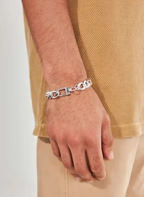 pulseira de corrente larga pulseira de corrente larga