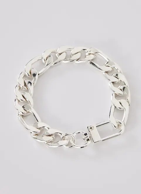 pulseira de corrente larga pulseira de corrente larga