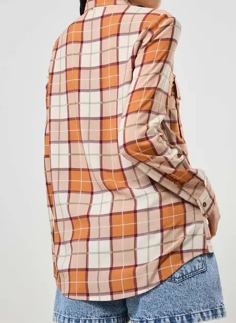 camisa xadrez caramelo camisa xadrez caramelo