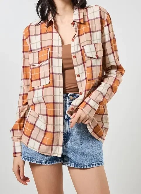 camisa xadrez caramelo camisa xadrez caramelo