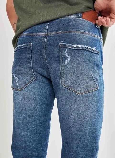 calça skinny jeans com rasgos calça skinny jeans com rasgos