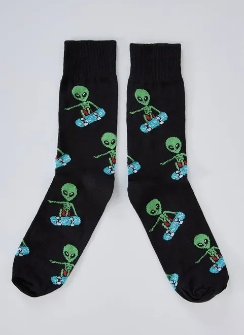 meia preta et skatista meia preta et skatista