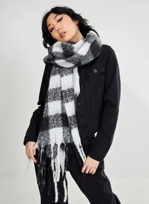 manta xadrez preto e branco manta xadrez preto e branco