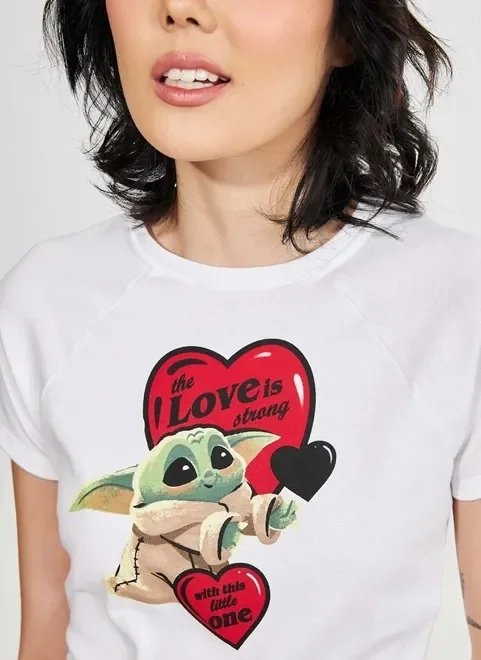 blusa cropped baby yoda blusa cropped baby yoda