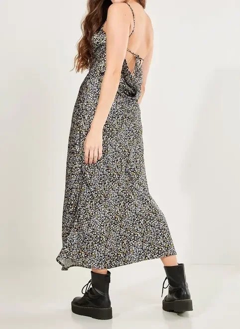 vestido em cetim estampado vestido em cetim estampado