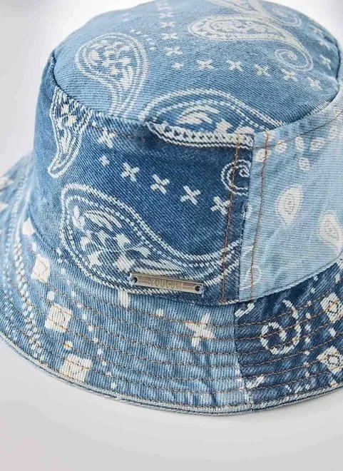 bucket hat jeans paisley bucket hat jeans paisley