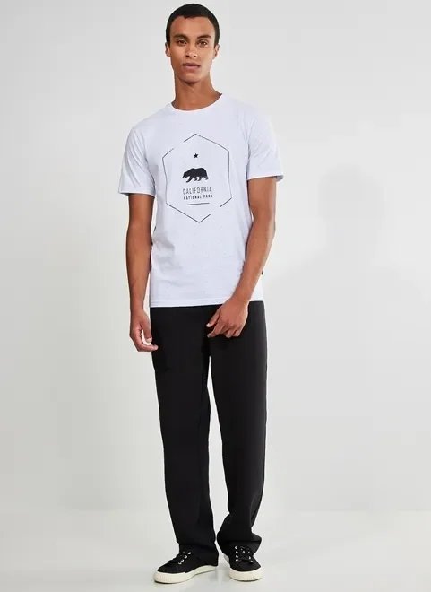 camiseta califórnia em malha mescla camiseta califórnia em malha mescla
