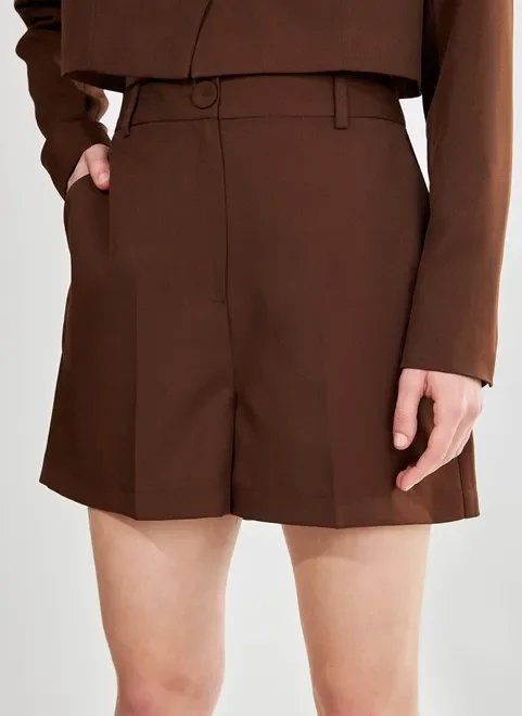 short alfaiataria de cintura alta short alfaiataria de cintura alta