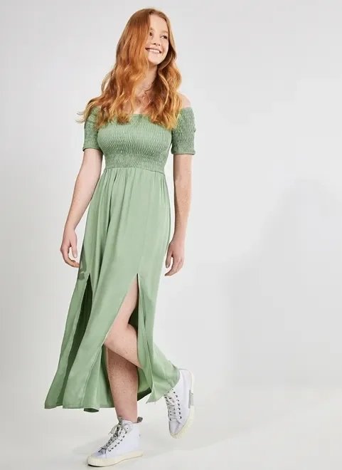 vestido ombro a ombro com lastex vestido ombro a ombro com lastex
