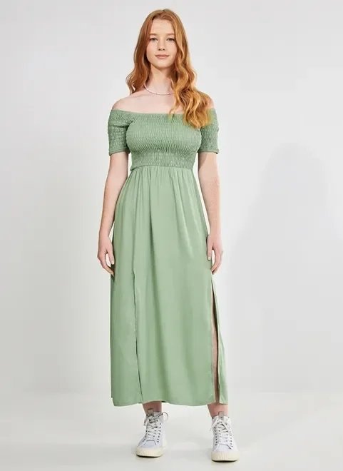 vestido ombro a ombro com lastex vestido ombro a ombro com lastex