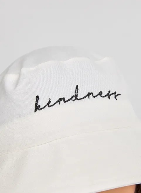 bucket hat off-white kindness bucket hat off-white kindness