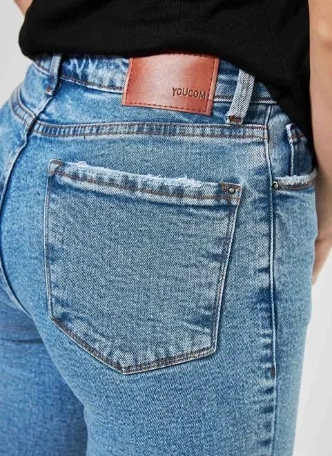 calça skinny jeans de cintura alta calça skinny jeans de cintura alta