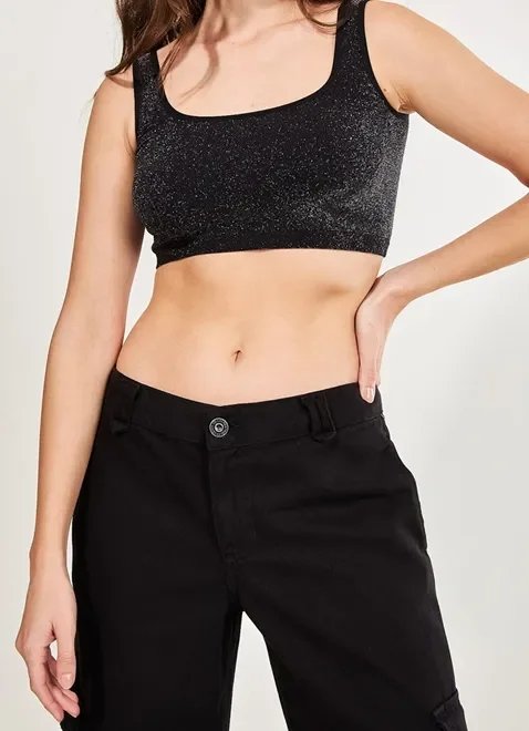 top seamless com lurex top seamless com lurex