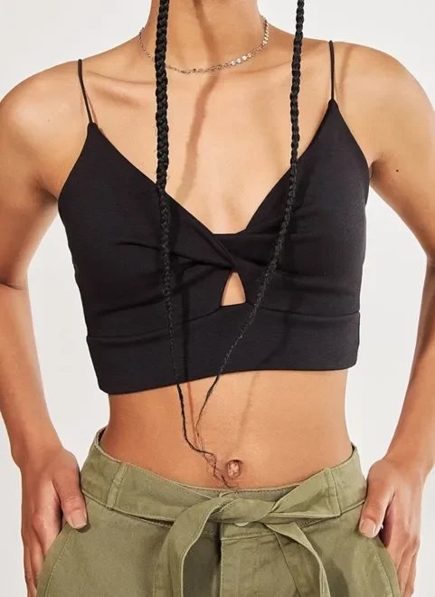 top cropped torcido top cropped torcido