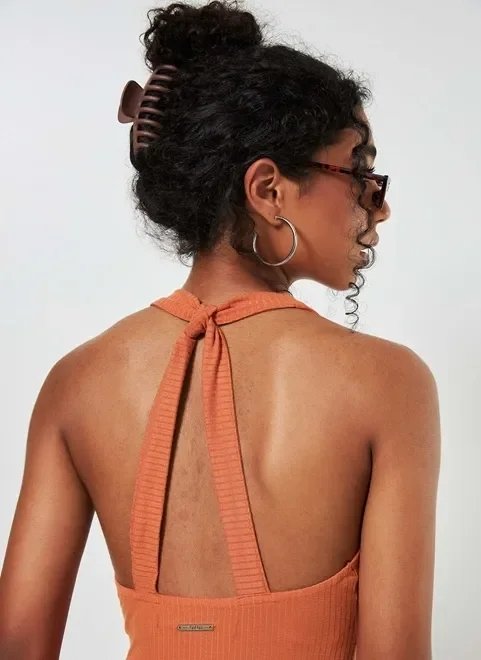vestido justinho laranja chromacore vestido justinho laranja chromacore
