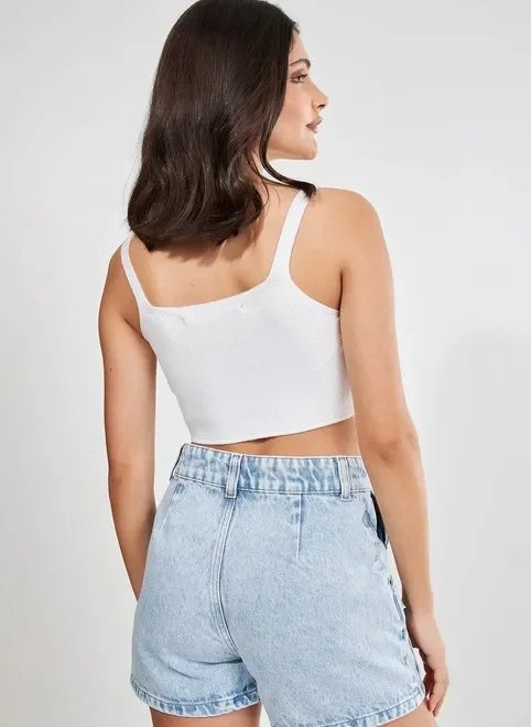 top liso de retilínea top liso de retilínea