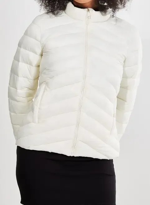 jaqueta puffer off-white jaqueta puffer off-white
