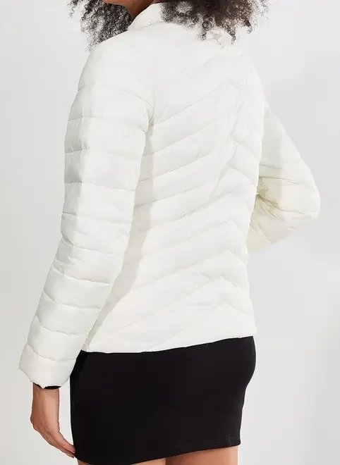 jaqueta puffer off-white jaqueta puffer off-white