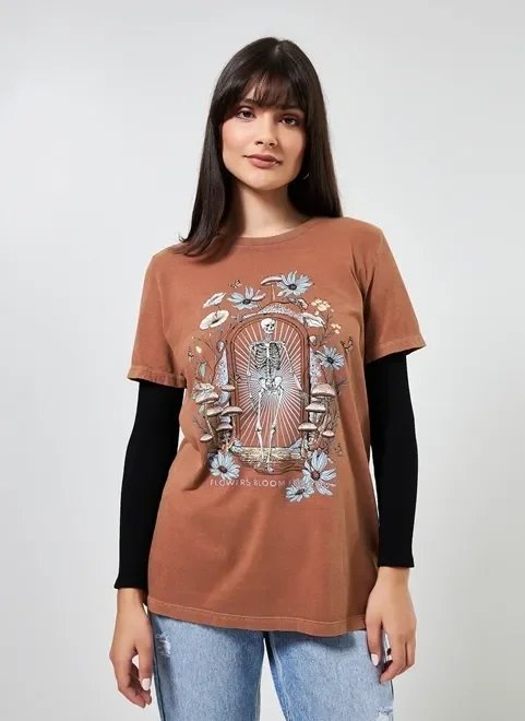 camiseta caveira mística camiseta caveira mística