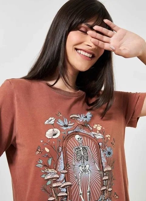 camiseta caveira mística camiseta caveira mística