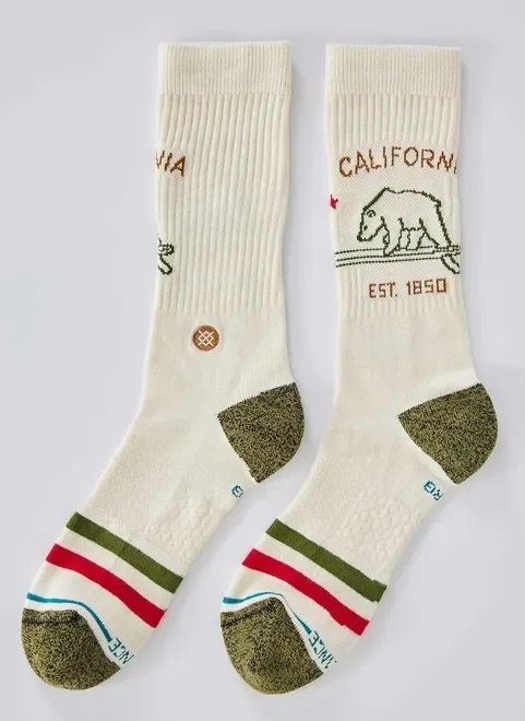meia stance urso califórnia meia stance urso califórnia