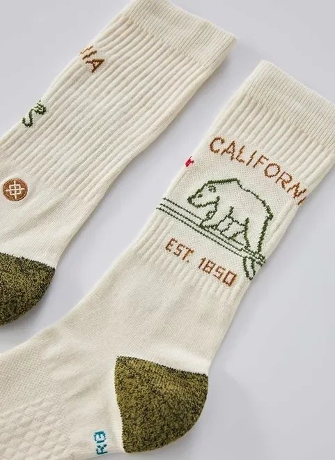 meia stance urso califórnia meia stance urso califórnia