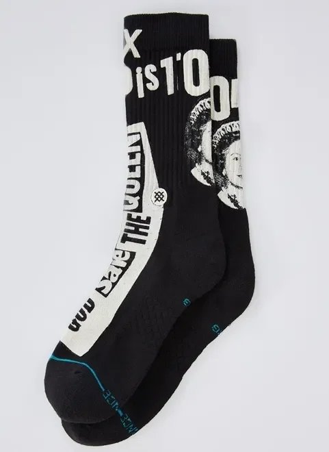 meia stance preta sex pistols meia stance preta sex pistols