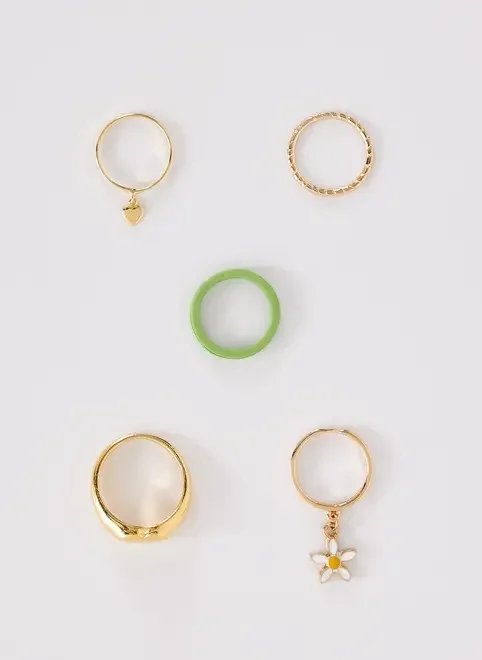 kit de anéis coração kit de anéis coração