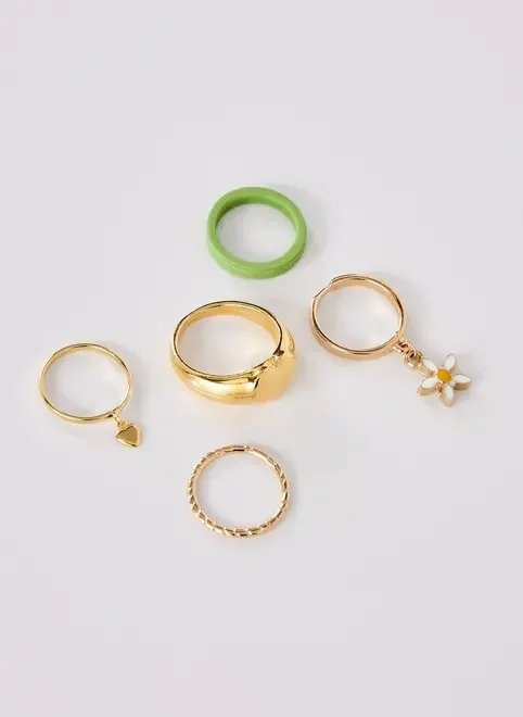 kit de anéis coração kit de anéis coração