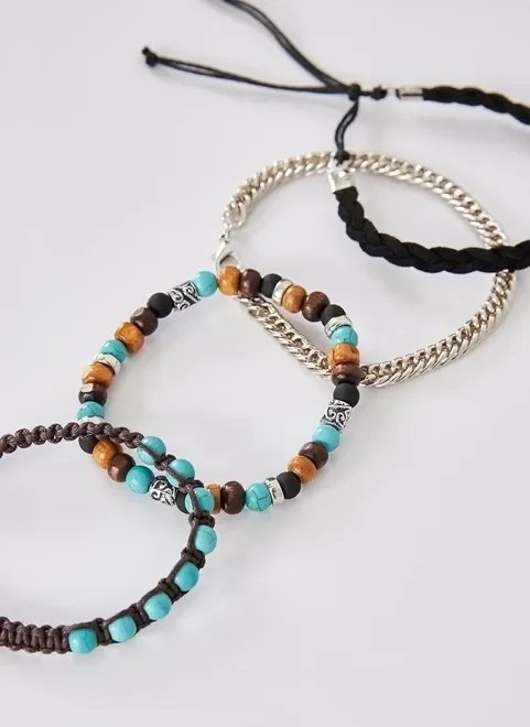 kit pulseiras corrente e bolinhas kit pulseiras corrente e bolinhas