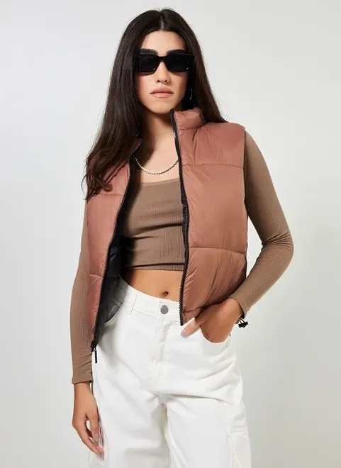 colete puffer reversível colete puffer reversível