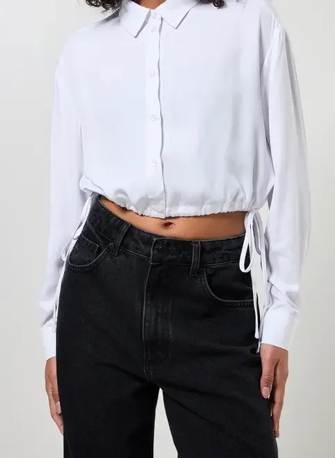 camisa cropped amarração camisa cropped amarração