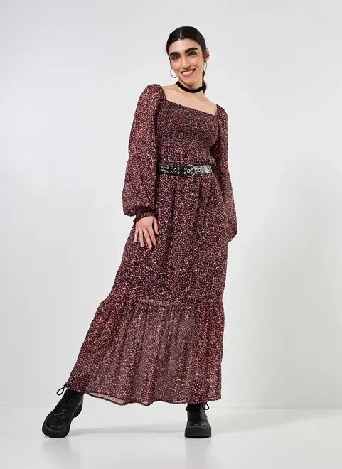 vestido longo preto florzinhas coloridas vestido longo preto florzinhas coloridas