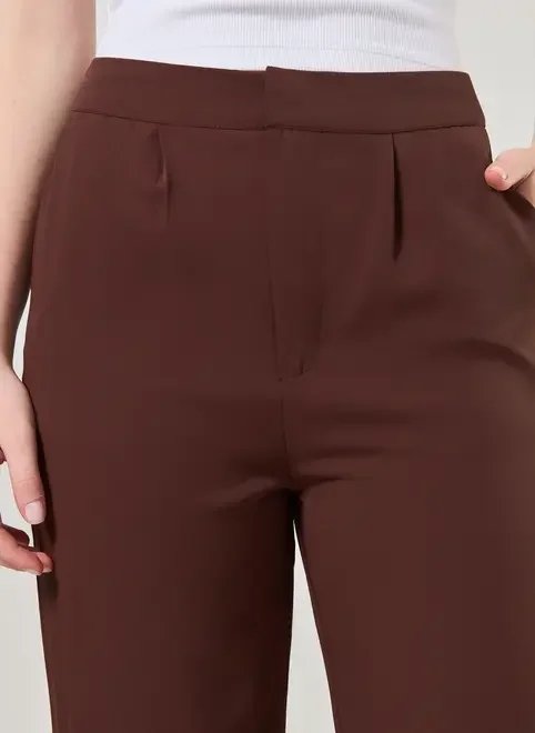 calça reta de alfaiataria calça reta de alfaiataria