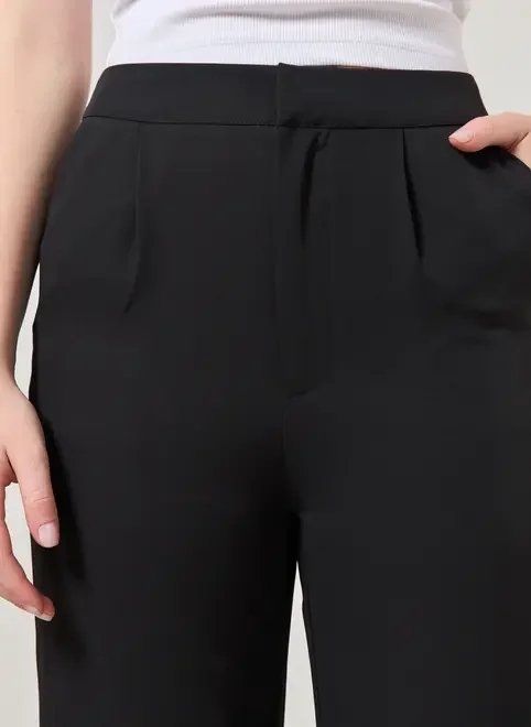 calça reta de alfaiataria calça reta de alfaiataria