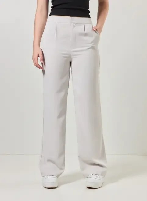 calça reta de alfaiataria calça reta de alfaiataria