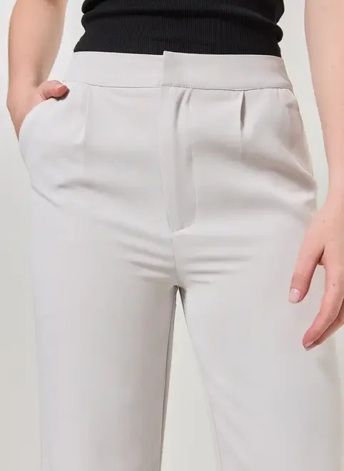 calça reta de alfaiataria calça reta de alfaiataria