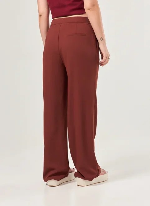 calça reta de alfaiataria calça reta de alfaiataria