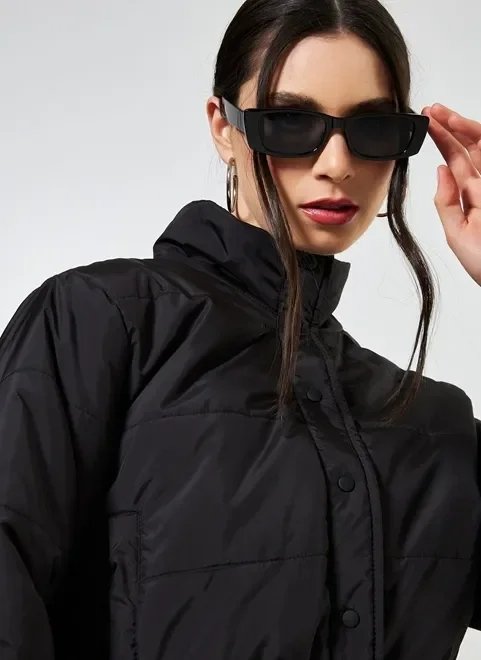 jaqueta puffer cropped jaqueta puffer cropped