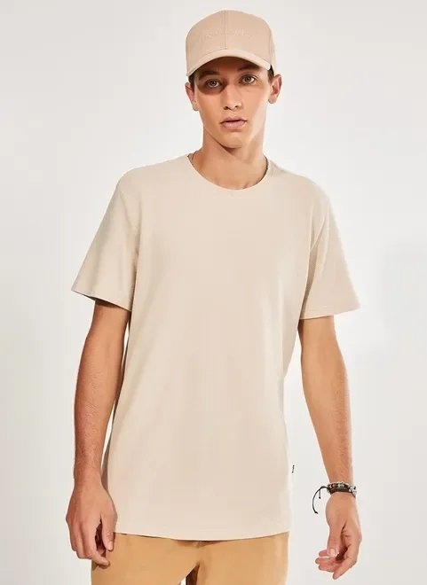 camiseta clara texturizada estonada camiseta clara texturizada estonada