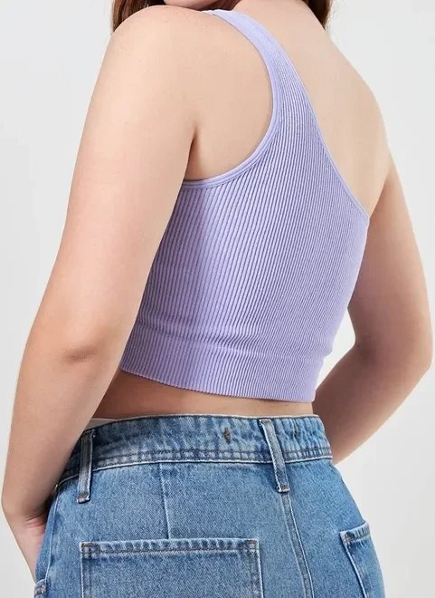 top cropped seamless alça única top cropped seamless alça única