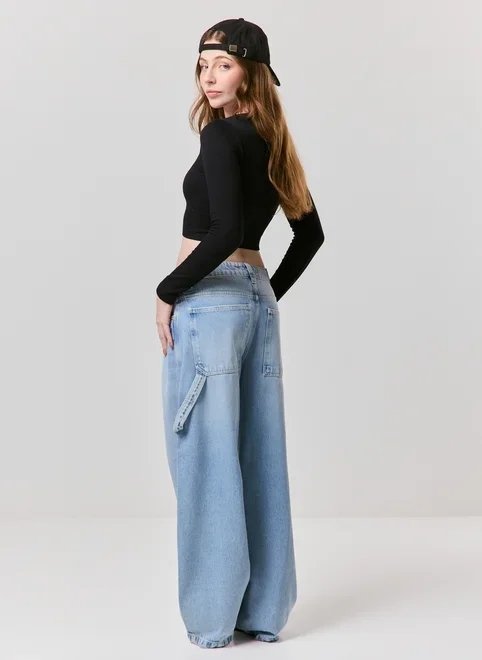 blusa manga longa seamless decote v blusa manga longa seamless decote v