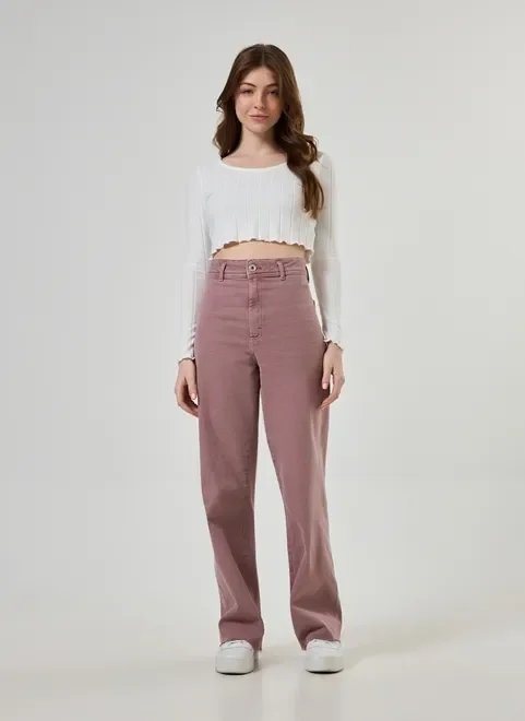 blusa cropped de manga longa blusa cropped de manga longa