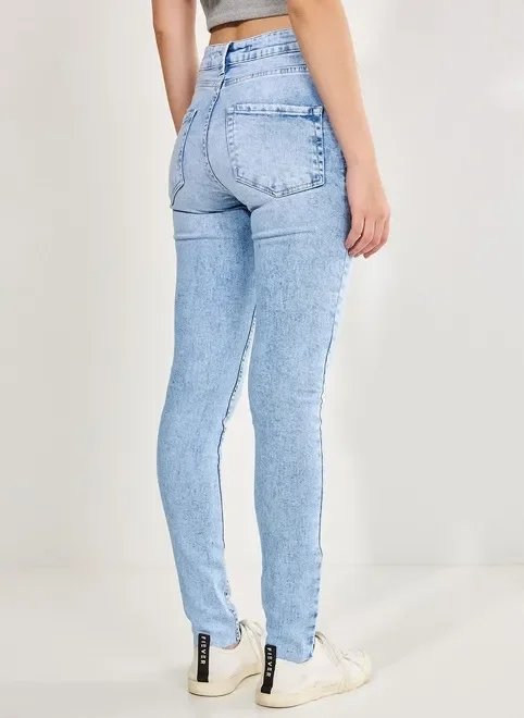 calça skinny jeans clara com elastano calça skinny jeans clara com elastano