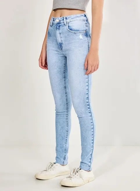 calça skinny jeans clara com elastano calça skinny jeans clara com elastano