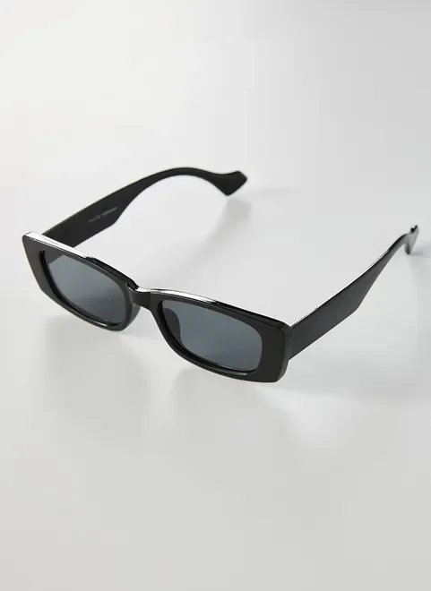 óculos de sol preto retinho óculos de sol preto retinho